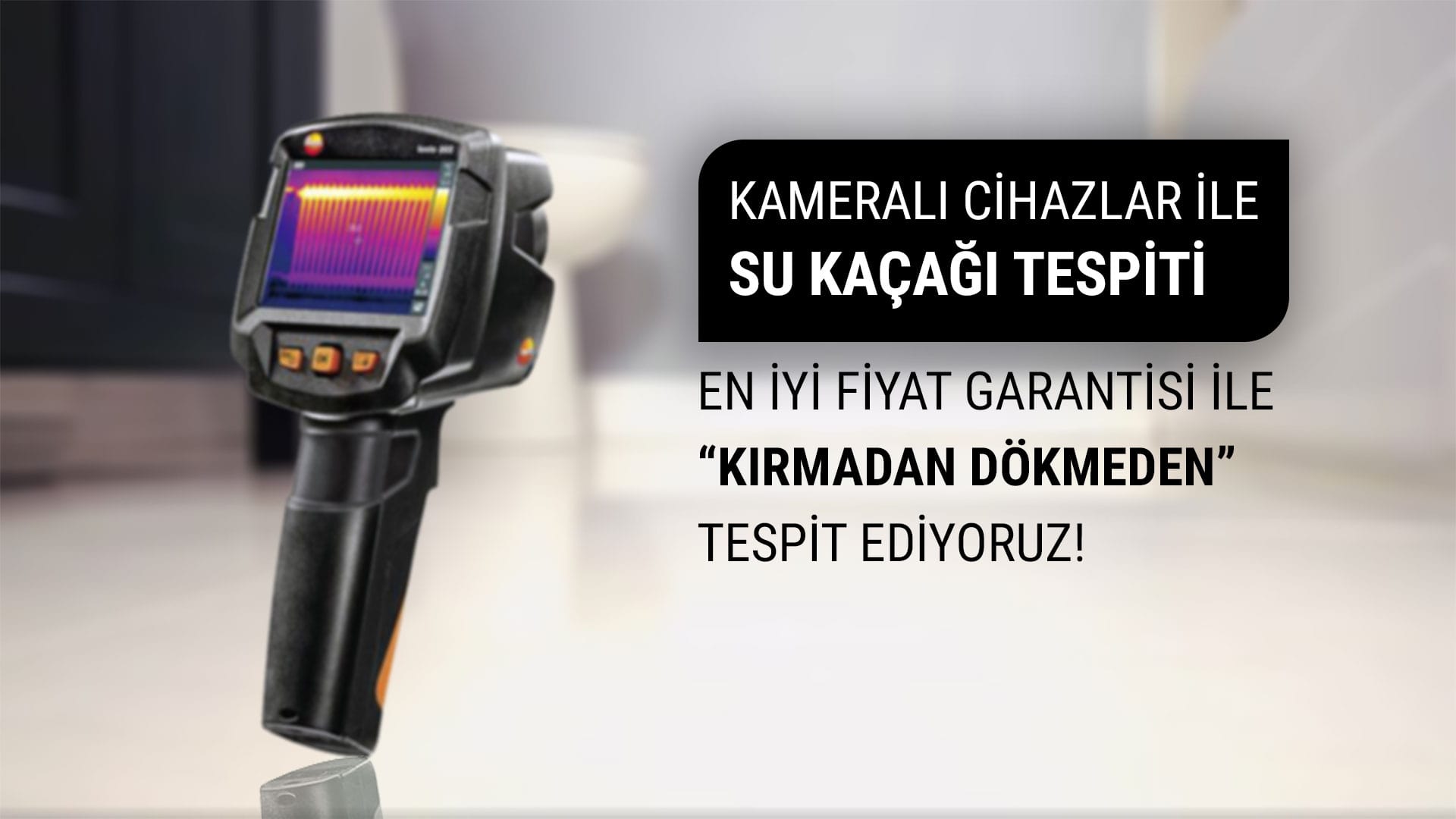 Çan Su Kaçağı Tespiti